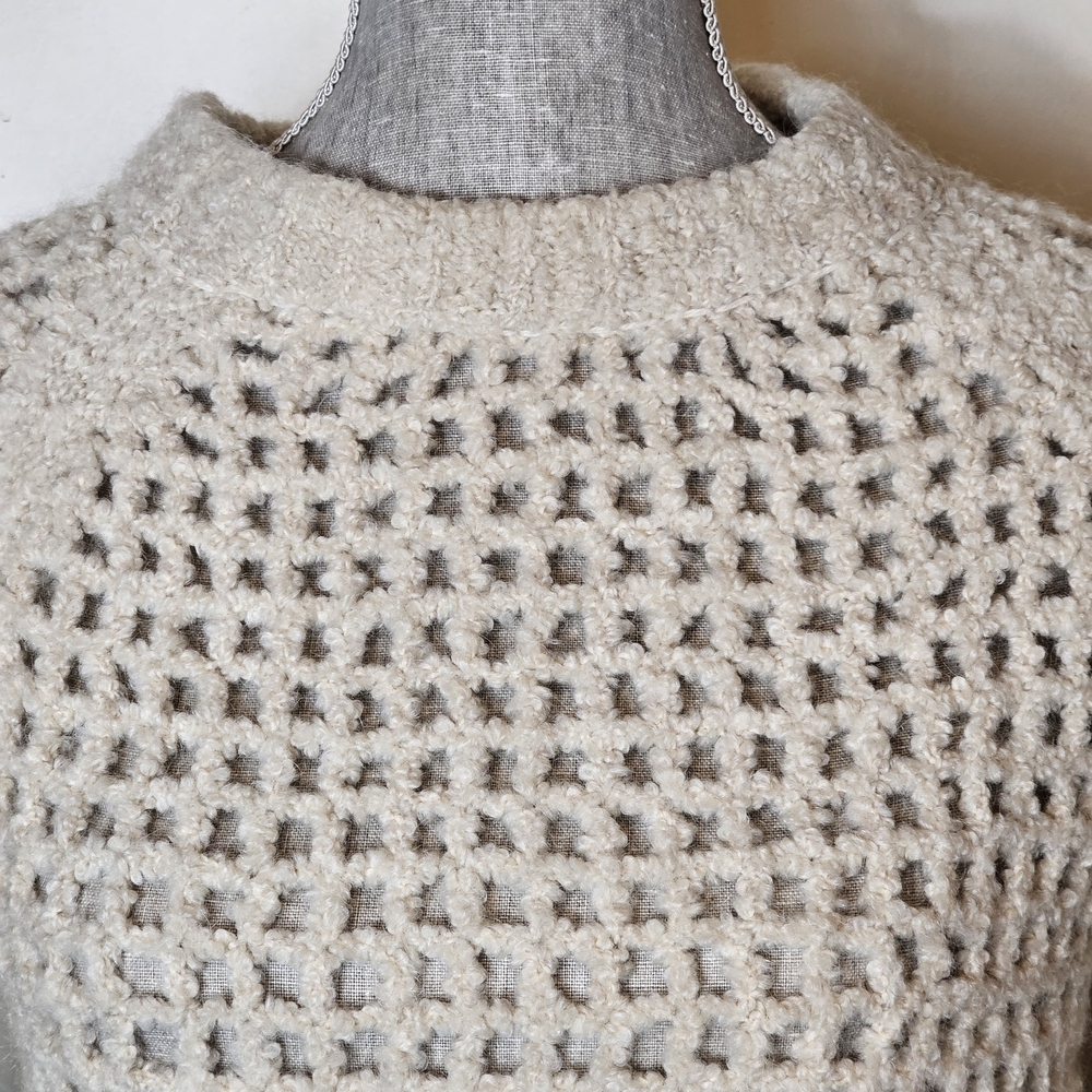 Zadig & Voltaire Massimo Hook Sweater - Women's Size S - Oversized Chunky Knit - Picture 4 of 10